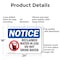 Signmission Reclaimed Water In Use Do Not, 24 in W x Rectangle, Aluminum OS-2PACK-NS-A-1824-L-17997 - alternate 6